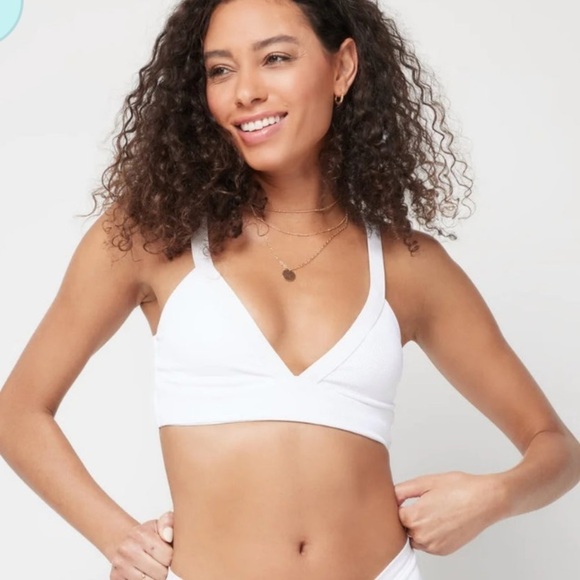 l*space Other - L*Space | Ribbed Vera Bikini Top In White
